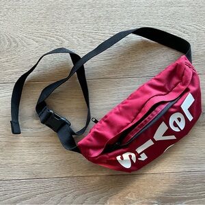Levi’s Men's Red Waist Bag Crossbody Sling